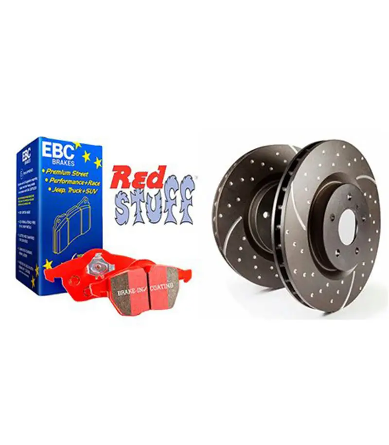 Kit de frenos EBC Redstuff + discos GD Delantero – PD12KF338