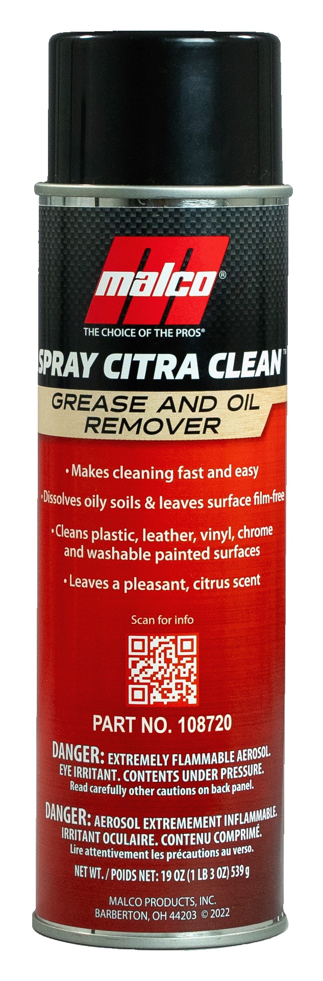 Malco Automotive Spray Citra Clean™
