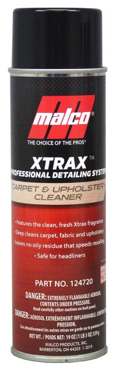 Malco Automotive Xtrax™ Carpet & Upholstery Cleaner