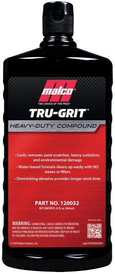Malco Automotive Tru-Grit® Heavy Cut Compound