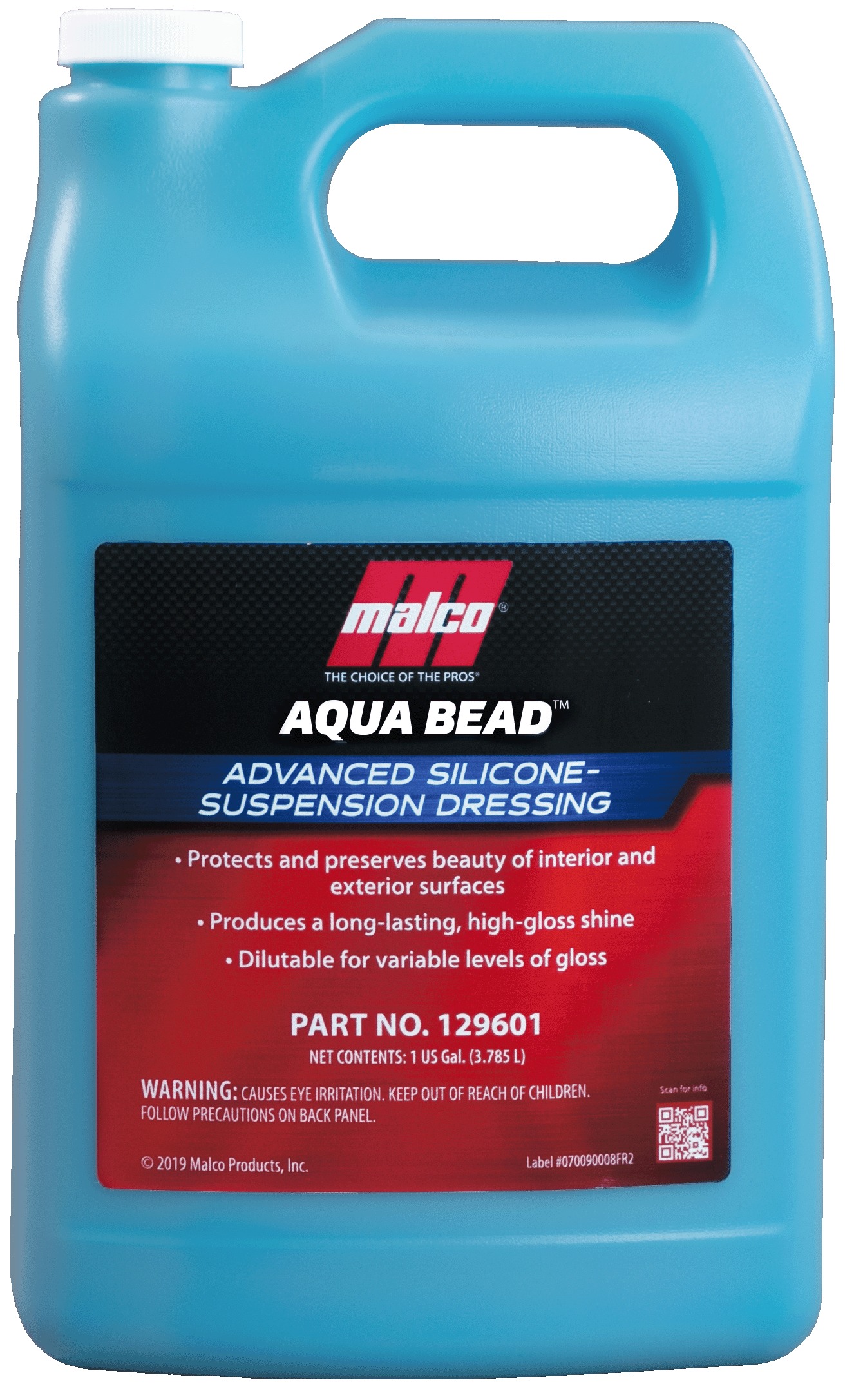 Malco Automotive Aqua-Bead™ Advanced Silicone Suspension Dressing