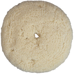 Malco Automotive 9″ 100% White Wool Single Sided