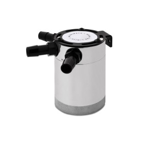 Mishimoto Compact Baffled Oil Catch Can, 3-Puertos, Pulido