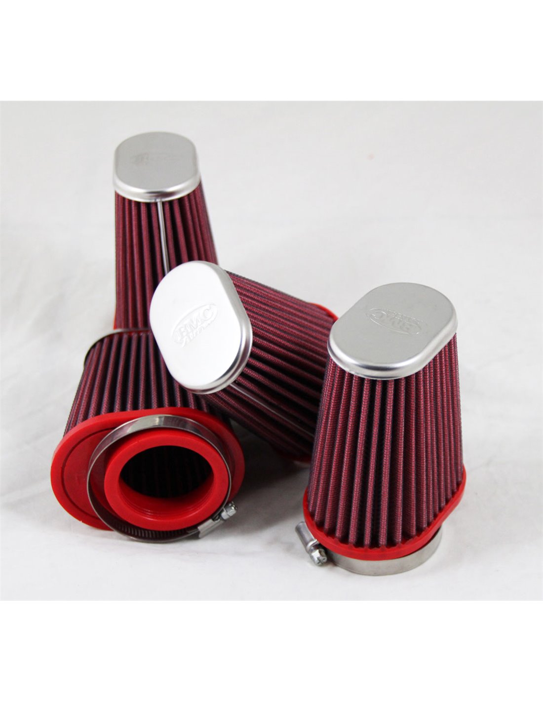 BMC Filters Filtro de aire cromado carburador REF FBPF50-120C
