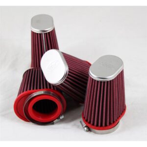 BMC Filters Filtro de aire cromado carburador REF FBPF50-120R