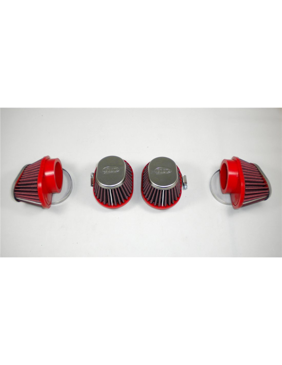 BMC Filters Filtro de aire cromado carburador REF FBPF50-70SS