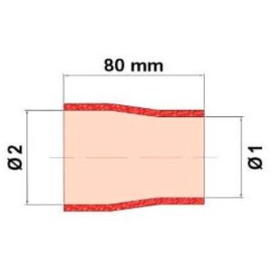 BMC Filters Reductor silicona 70mm