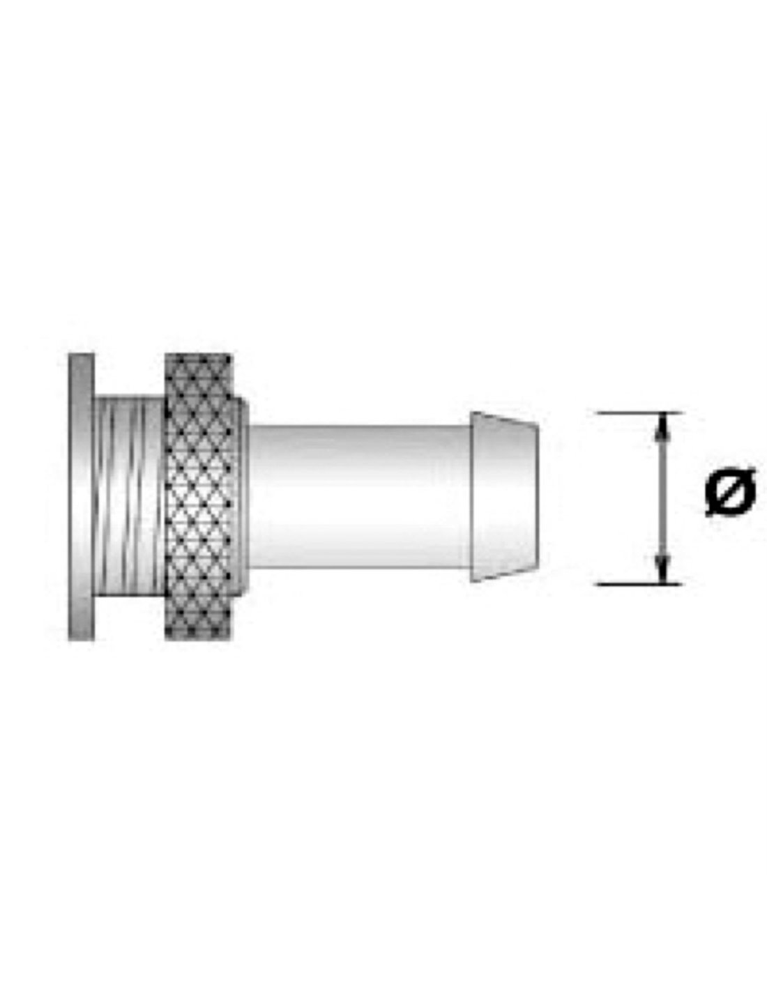 BMC Filters Tubo de drenaje de aluminio 20mm