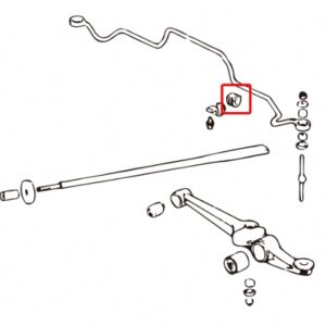 Hardrace Front Stabilizer Bushing Honda Civic, Crx, Integra