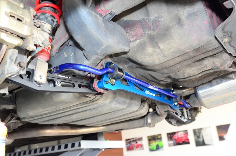 Hardrace Sub-frame Reinforced Brace Honda Civic, Crx, Integra Black