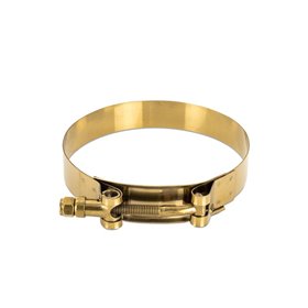 Mishimoto T-Bolt Clamp, Gold, 1.25 Inch