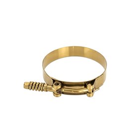 Mishimoto Constant Tension T-Bolt Clamp, Gold, 4.0 Inch