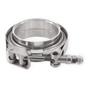 Mishimoto Abrazadera en V de acero inoxidable, 2,5″ (63,5 mm)