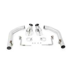 Mishimoto Silenciosos finales Race Ford Mustang GT 2015+, colas en pulido