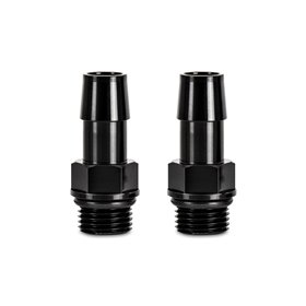 Mishimoto 2pcs M16x1.5 1/2″ Aluminum Catch Can Fitting, Black