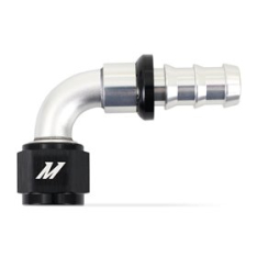 Mishimoto 90-Degree Push Lock Fitting, -12AN