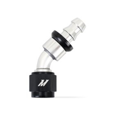 Mishimoto 45-Degree Push Lock Fitting, -6AN