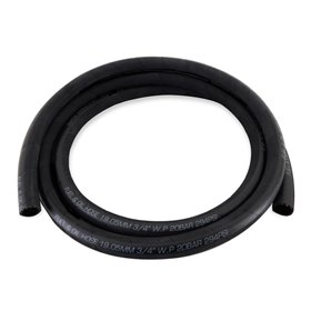 Mishimoto Push Lock Hose, Black, -12AN, 240″ Length