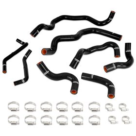 Mishimoto 16+ Infiniti Q50/Q60 3.0T Ancillary Coolant Hose Kit, Black