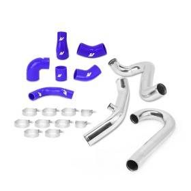 Mishimoto Kit de tuberías de intercooler Mitsubishi Lancer Evolution 7/8/9 2001-2007, Azul