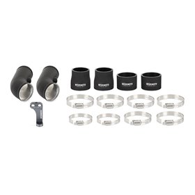 Mishimoto 12-16 BMW F10 M5 Intercooler Pipe Kit, Micro Wrinkle Black