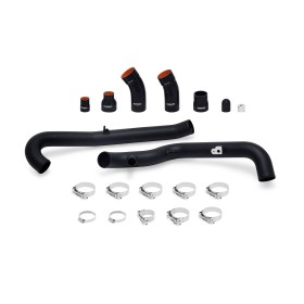 Mishimoto Ford Fiesta ST Kit tuberías para Intercooler, 2014+ arrugas Negro