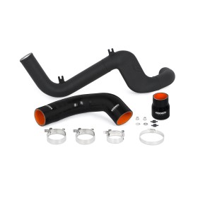 Mishimoto Ford Focus Hot-Side Intercooler Pipe Kit, 2016+, Negro arrugado