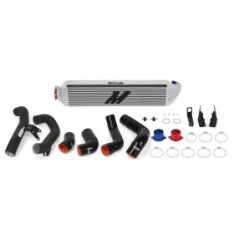 Mishimoto Honda Civic 1.5T/Si Performance Intercooler Kit 2016+, Intercooler Plata, Tubos negros