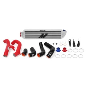 Mishimoto Honda Civic 1.5T/Si Performance Intercooler Kit 2016+ Intercooler Plata, Tubos rojos