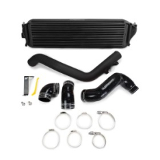 Mishimoto Honda Civic Type R Performance Intercooler Kit, 2017+, Intercooler Negro, Tubos negros
