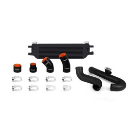 Mishimoto Kit Intercooler Ford Mustang EcoBoost, 2015+ Negro, Tubos Negros