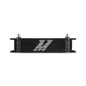 Mishimoto Universal -8AN 10 Row Oil Cooler, Black