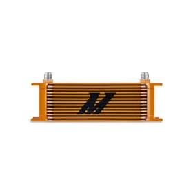 Mishimoto Universal 13-Row Oil Cooler, Gold