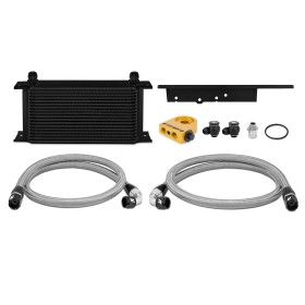 Mishimoto Kit radiador de aceite termostático Nissan 350Z / 03-07 Infiniti G35 (Coupe solamente) 03-09 Negro
