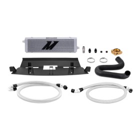 Mishimoto Ford Mustang refrigerador de aceite Kit, 2018+, Plata