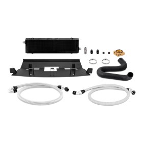Mishimoto Ford Mustang refrigerador de aceite Kit, 2018+, Negro