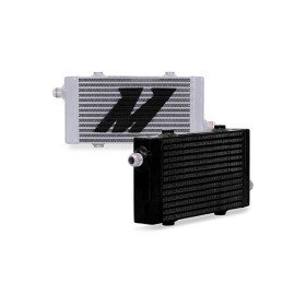 Mishimoto Universal Cross Flow Bar & Plate Oil Cooler, Small, Plata