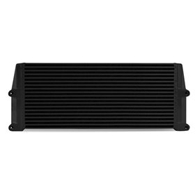 Mishimoto Heavy-Duty Oil Cooler, 17″, Same-Side Outlets, Black