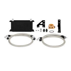 Mishimoto Subaru WRX STI Thermostatic Oil Cooler Kit, 2015+, Black