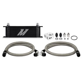 Mishimoto Universal Oil Cooler Kit, 13-Row, Black