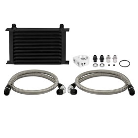Mishimoto Kit radiador universal 25 filas Negro