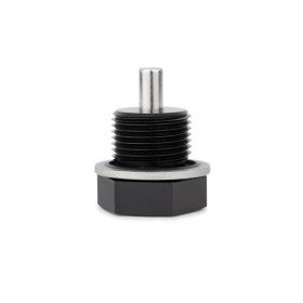Mishimoto Tornillo magnético de drenaje de aceite M20 x 1,5, Negro