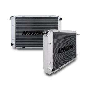 Mishimoto Radiador de agua Ford Mustang 79-93 Doble Paso Racing Manual