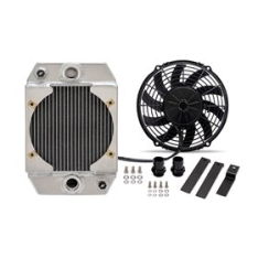 Mishimoto Universal Drag Race Performance Aluminum Radiator, Natural