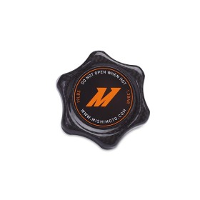 Mishimoto Tapón de radiador de alta presion 1,3Bar pequeño fibra carbono