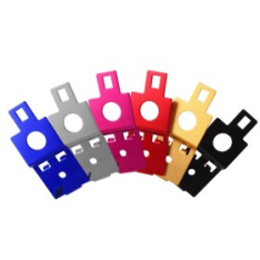 Mishimoto Soporte de aluminio para radiador Subaru WRX / STI, 2001-2007, Rojo