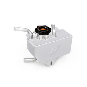 Mishimoto Subaru WRX Bote de expansión de líquido refrigerante de aluminio, 2008-2014 Plata