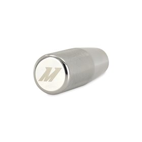 Mishimoto Weighted Shift Knob, XL, Silver (Knurled)