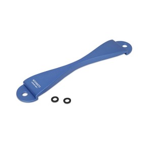Mishimoto Placa de sujección de bateria para Subaru, Azul