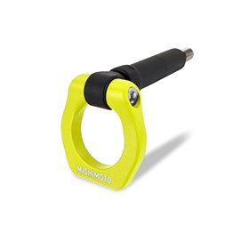 Mishimoto 2002-2007 Subaru WRX/STI Tow Hook (Front), Neon Yellow